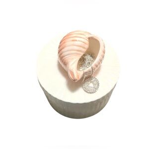 Fitz and Floyd Vintage Lidded Trinket Dish – Coastal Charm | 1976